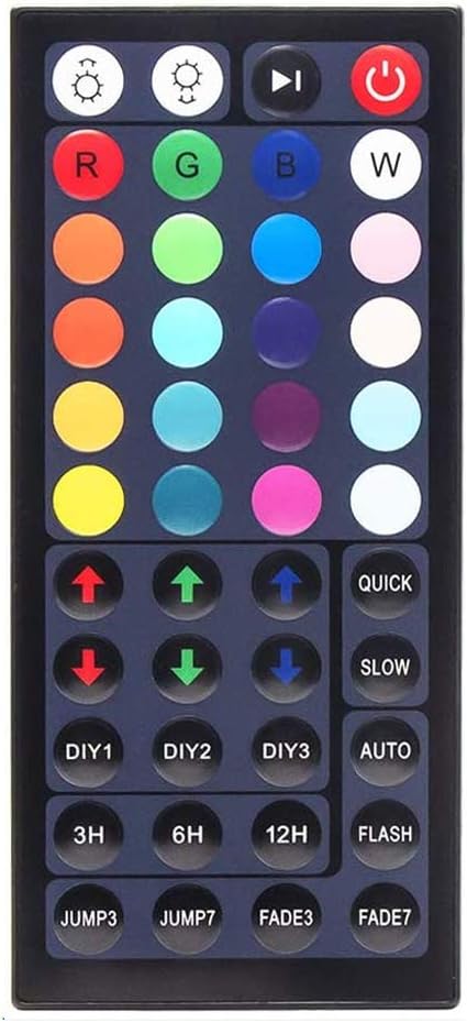 USTELLAR Remote Controller for RGB LED Flood Lights 25W, 60W, 80W, 100W